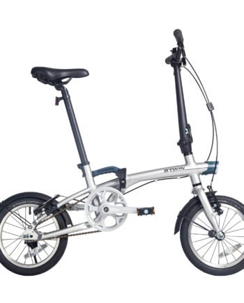 BTWIN Folding Bike Tilt 500 XS 14 inch - Silver