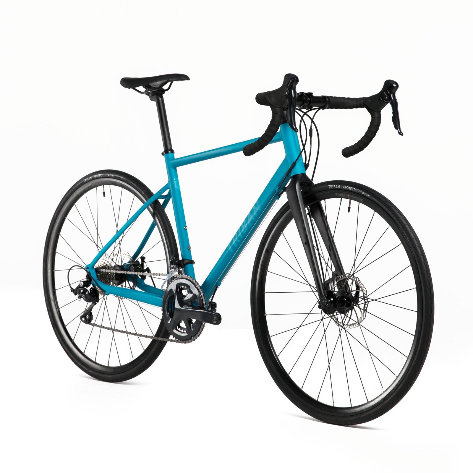 TRIBAN RC500 Disc Brake 9spd Sora Road Bike - Turquoise