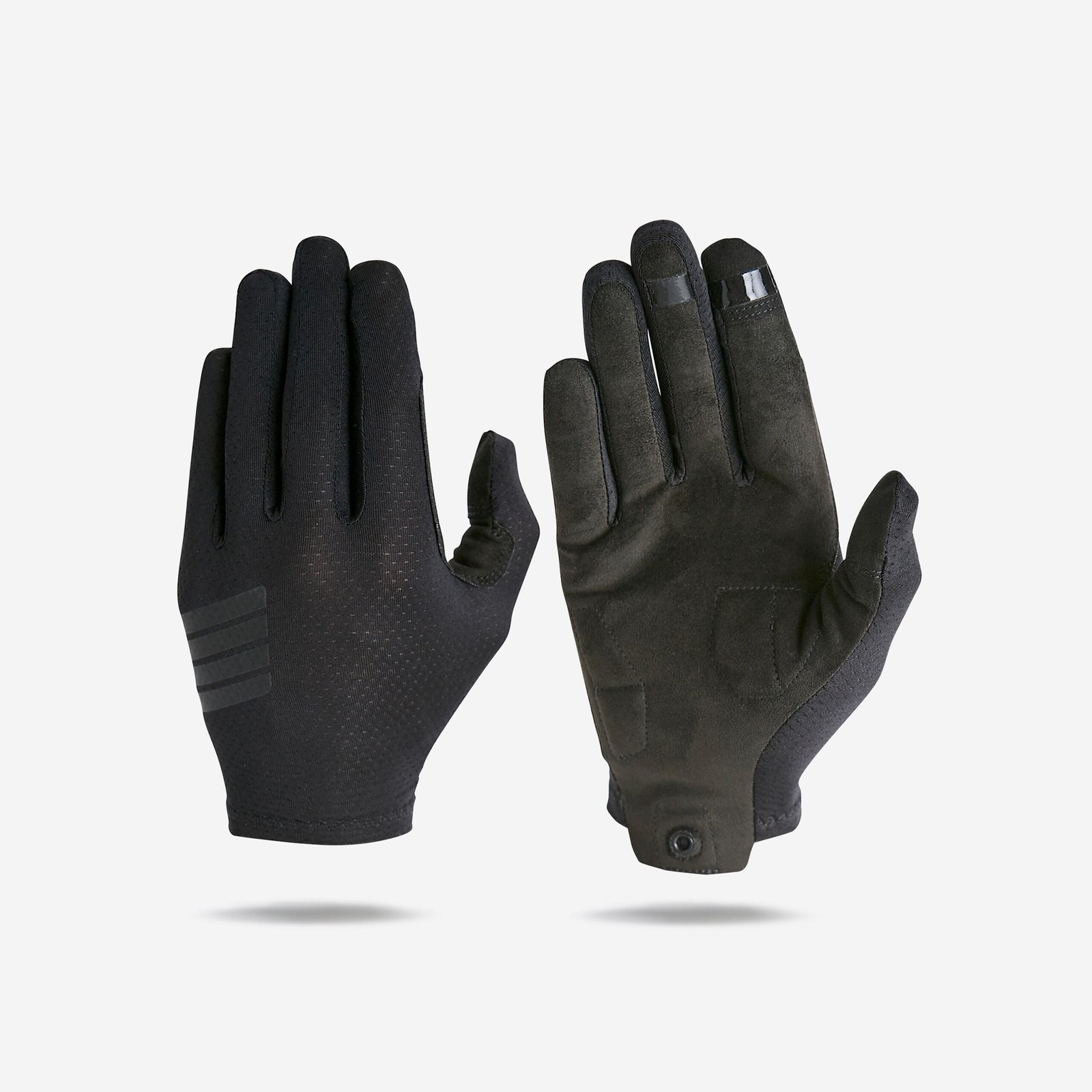100 Breathable Mountain Bike Gloves-Black