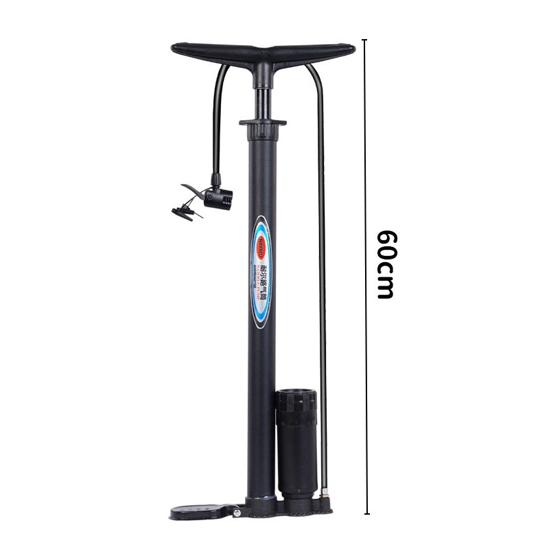 160PSI Alloy Bicycle Pump with High-Carbon Steel Barrel